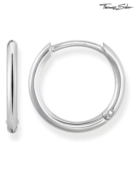 Thomas Sabo Silver Small Hoop Earrings: 925 (N64868) | €69