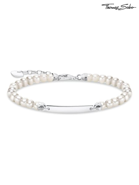 Thomas Sabo White Engravable Pearl Bracelet (N64875) | €159