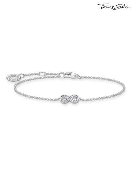 Thomas Sabo White Charm Club Infinity Bracelet (N64877) | €69
