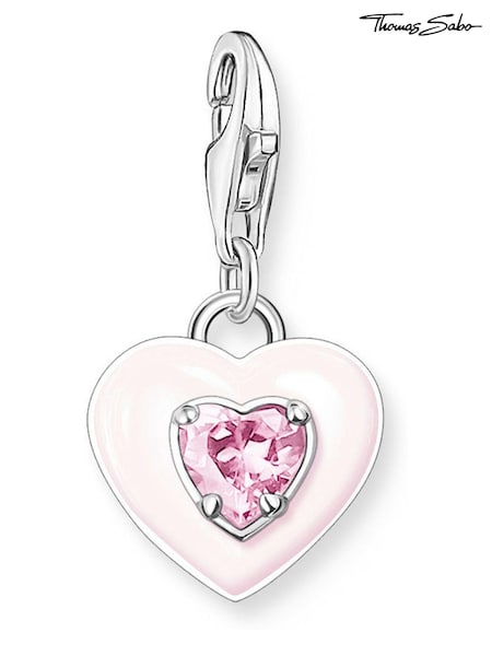 Thomas Sabo Pink Pastel Heart Charm Pendant (N64883) | €58
