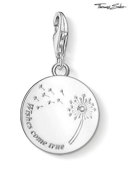 Thomas Sabo Silver Dandelion Charm Pendant (N64885) | €63
