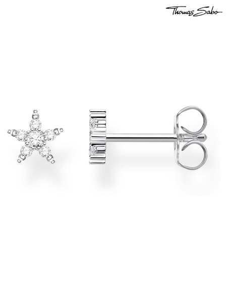 Thomas Sabo Silver Star Curated Ear Studs - 925 Silver, Zirconia (N64907) | €20
