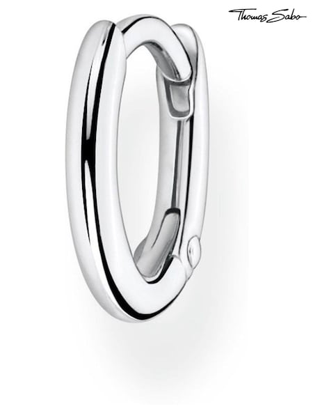 Thomas Sabo Silver Single Hinged Hoop Earrings (N64909) | €36