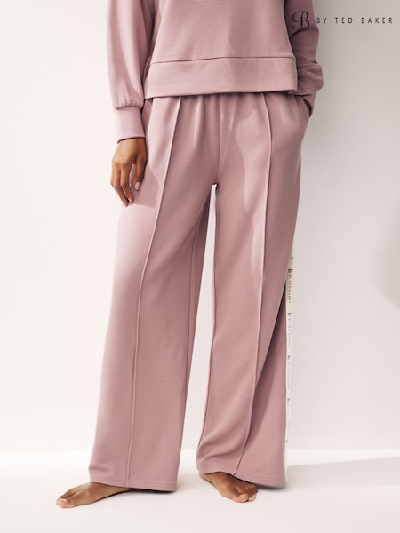 B by Ted Baker Ribbed Wide Leg Joggers (N64949) | 139 LEI