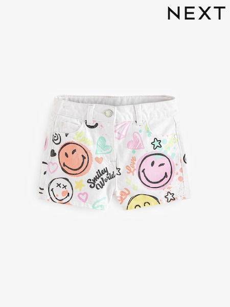 Kredasto bela iz denima - Smileyworld Frayed Edge Shorts (3-16yrs) (N65085) | € 15 - € 19
