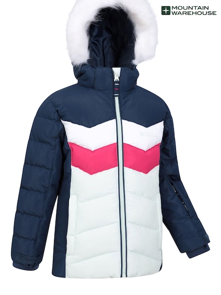 Mountain Warehouse Grey Kids Arctic Water Resistant Ski Jacket (N65123) | €51