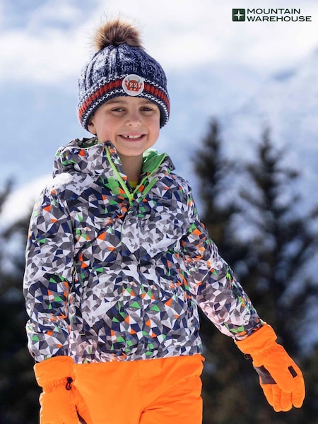 Mountain Warehouse Kids Mogal Printed Ski Jacket (N65128) | 233 LEI