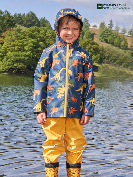 Multi - Mountain Warehouse Kids Raindrop vedenkestävä Takki ja Housut Set (N65141) | €63