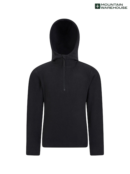 Mountain Warehouse Black Kids Camber II Fleece Hoodie (N65161) | €24