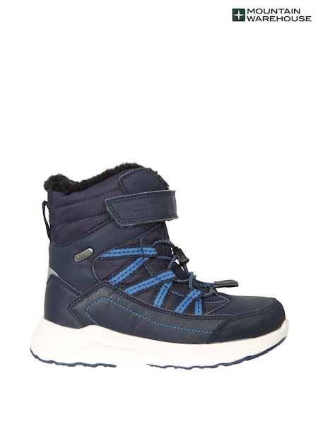 Mountain Warehouse Blue Kids Denver Waterproof Snow Boots (N65175) | kr614