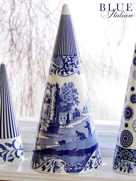 Spode Blue Italian Large Decorative Ornaments Cone (N65422) | €52