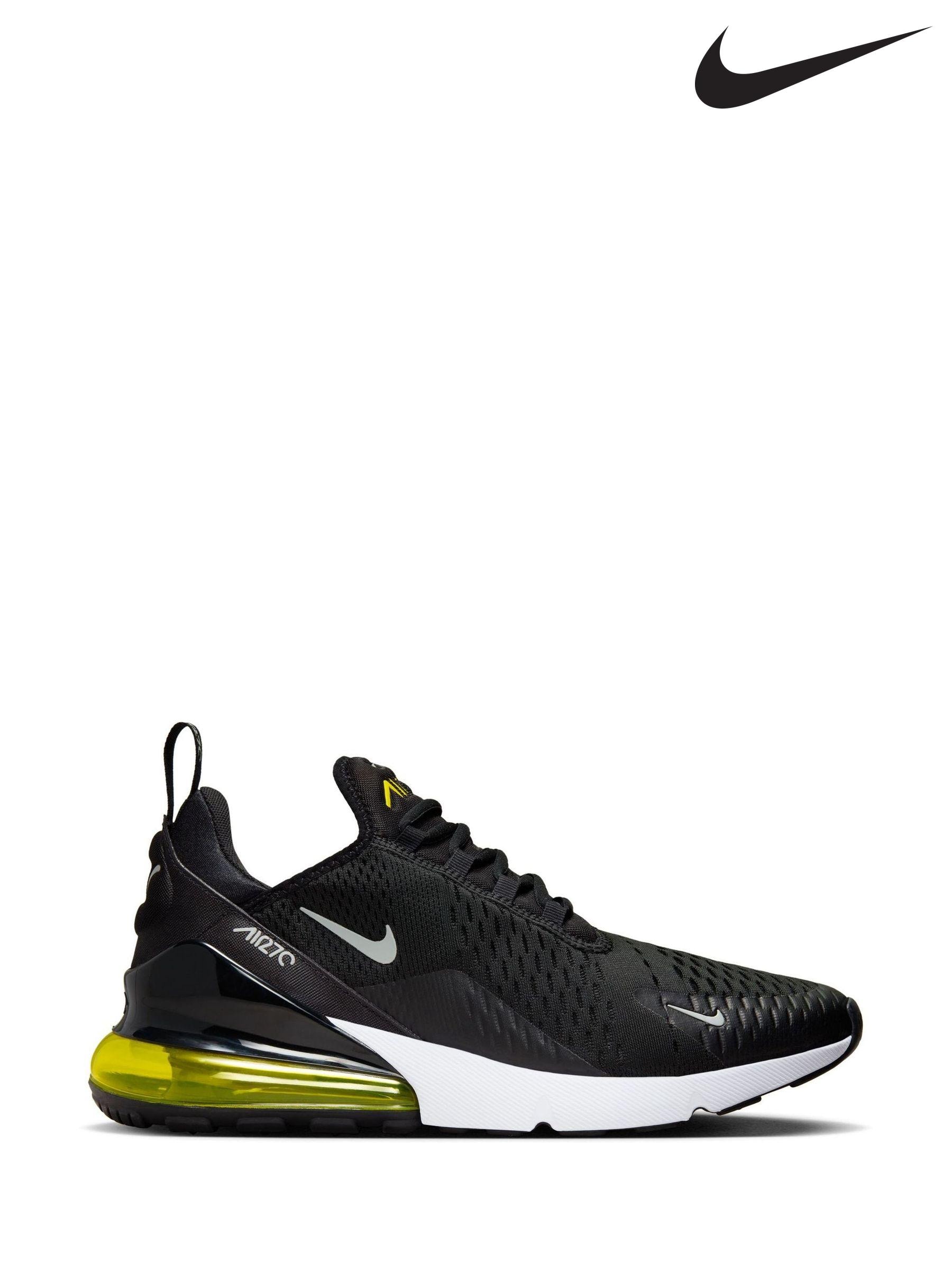 Nike 270 black sale discount