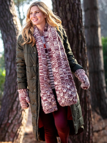Brakeburn Natural Square Quilt Puffer Coats (N65649) | €95