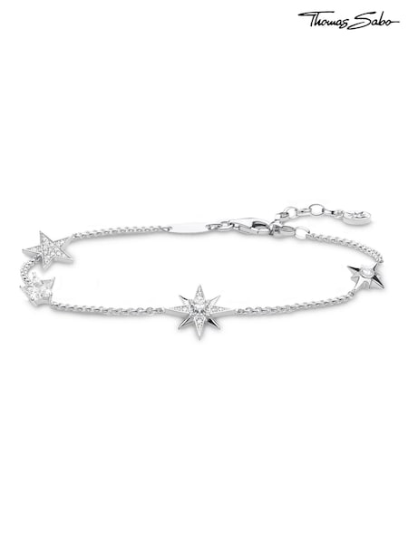 Thomas Sabo White Starry Handcrafted Womens Playful & Magical Bracelet (N65762) | €147