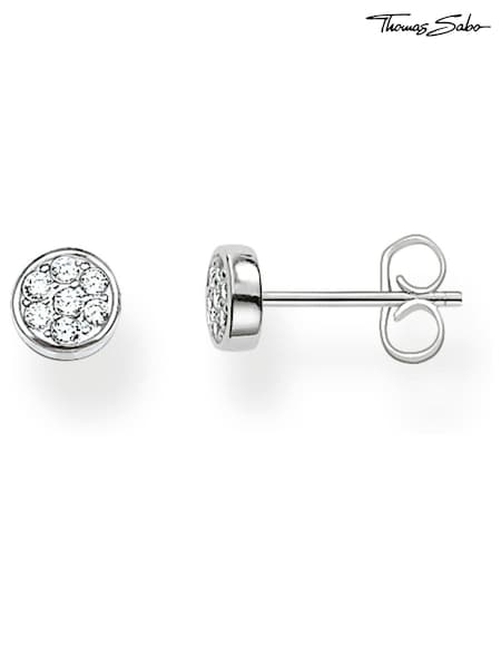 Thomas Sabo White Sparkling Circles Studs (N65772) | €58