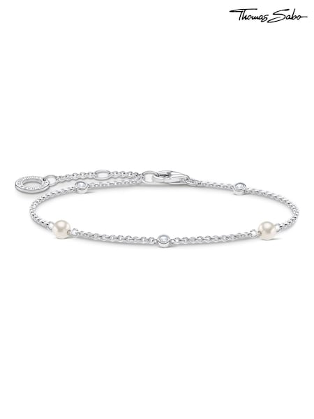 Thomas Sabo White Freshwater Pearl Bracelet (N65773) | €89