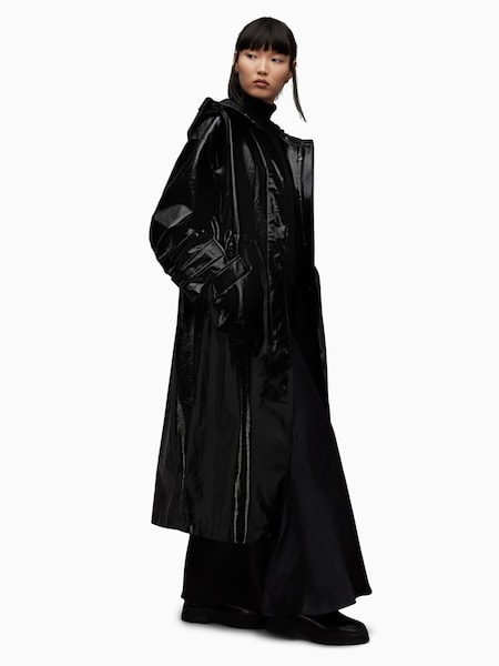AllSaints Black Erna Trench Coat (N65813) | €210