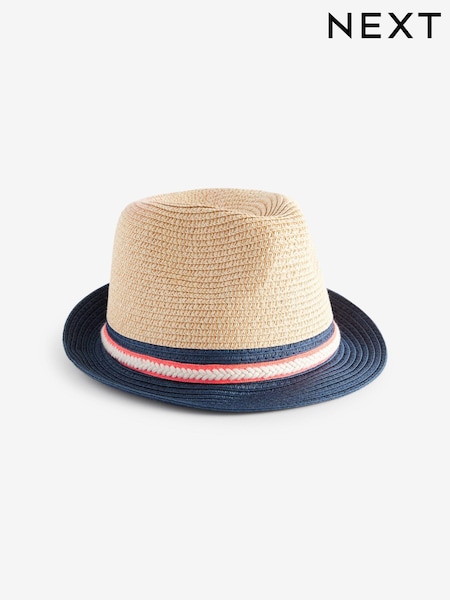 Neutral Fluro Band Trilby Hat (1-16yrs) (N66118) | € 5 - € 7