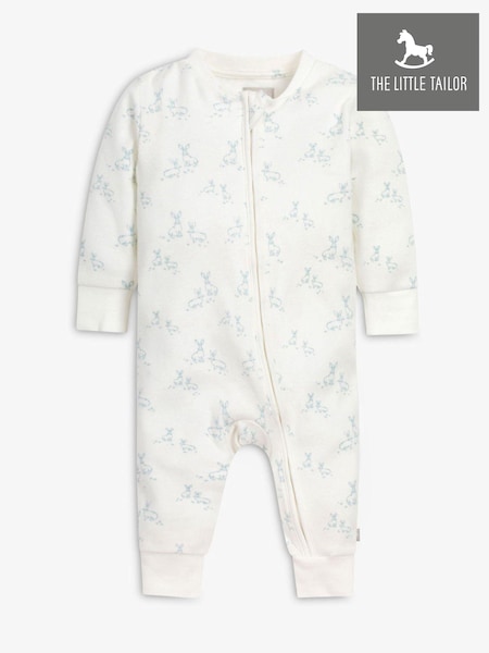 The Little Tailor Baby Front Zip Soft 100% Cotton Sleepsuit (N66123) | €30