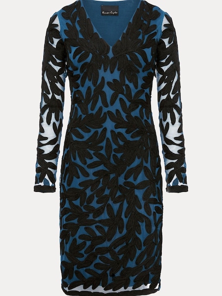 Phase Eight Natural Jasinta Tapework Midi Dress (N66161) | €121