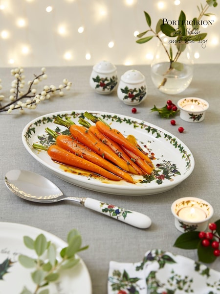 Portmeirion Clear The Holly and the Ivy 33cm Platter (N66264) | €58