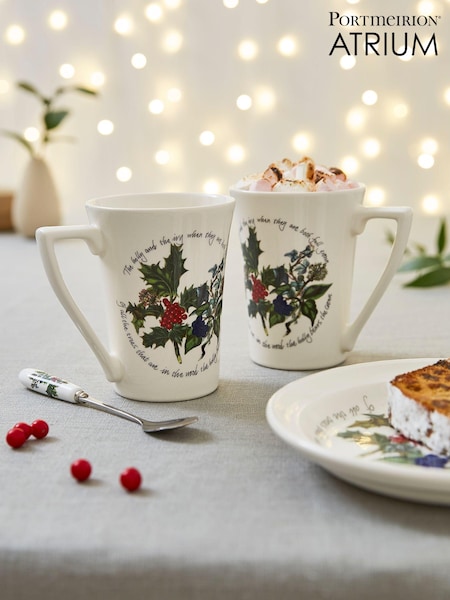 Portmeirion The Holly and the Ivy Set of 2 Mugs (N66272) | €47