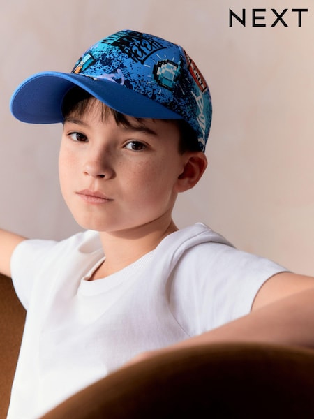 جرافيتي Minecraft - 100% Cotton License Cap (1-16yrs) (N66299) | ‏54 ر.ق. - ‏69 ر.ق.