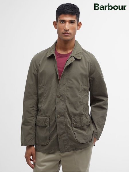 Barbour® Green 100% Cotton Ashby Casual Jacket (N66473) | €273