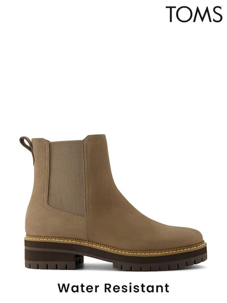 Toms Bennet Water Resistant Leather Ankle Boots (N66727) | R$ 1,185