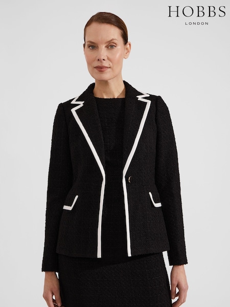 Hobbs Black Cici Jacket (N66837) | €133