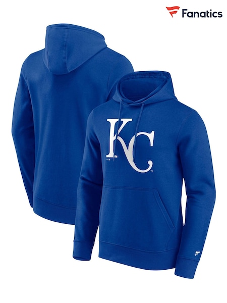 Fanatics Blue MLB Kansas City Royals Primary Logo Graphic Hoodie (N67250) | AED160