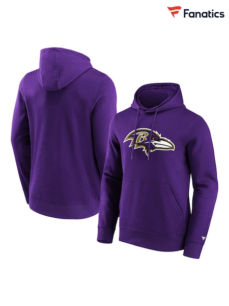 Fanatics Purple Nfl Baltimore Ravens Primary Logo Graphic Hoodie (N67318) | kr882