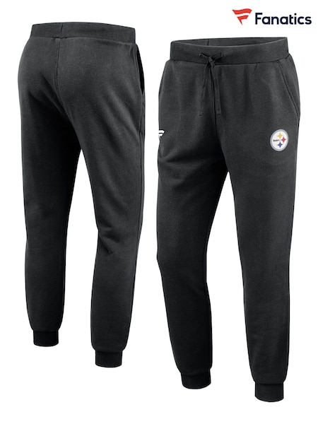 Fanatics NFL Pittsburgh Steelers Primary Logo Graphic Fleece Black Joggers (N67368) | €72