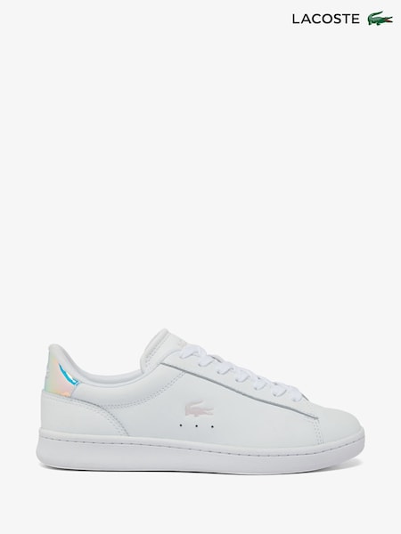 Lacoste Carnaby White Trainers (N68365) | 708 LEI