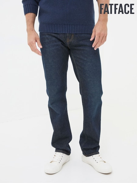 FatFace Dark Vintage Blue Straight Fit Jeans (N68895) | R$ 585