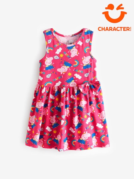 Character Pink 100% Cotton Peppa Pig Dress (N68955) | €21