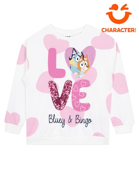 Character Cream Bluey 100% Cotton Sweatshirt (N69170) | €27