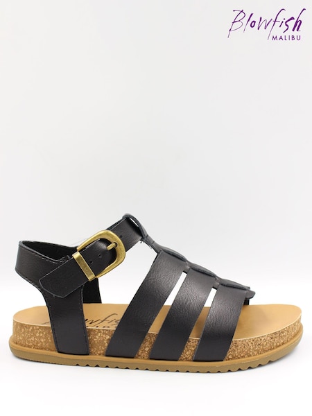 Negru - Blowfish Malibu Sandale Fillip Gladiator pentru femei (N69183) | 229 LEI
