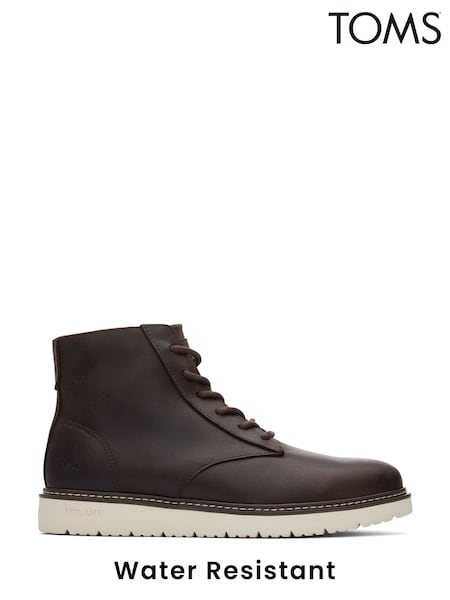 Toms Travel lite Ranger Water Resistant Leather Boots (N69461) | 703 LEI