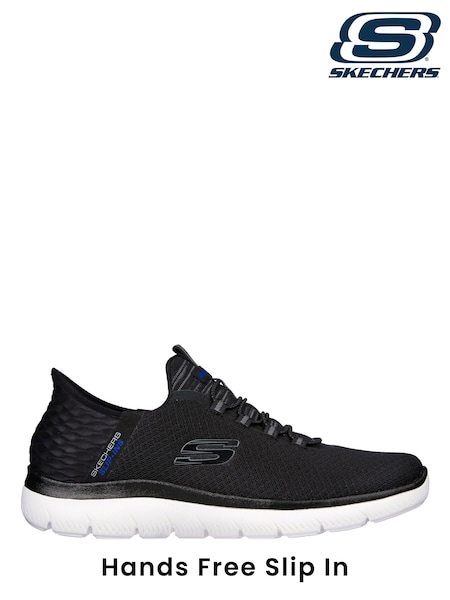 Black - Skechers Mens Slip In Summits Trainers (N69639) | 105 €
