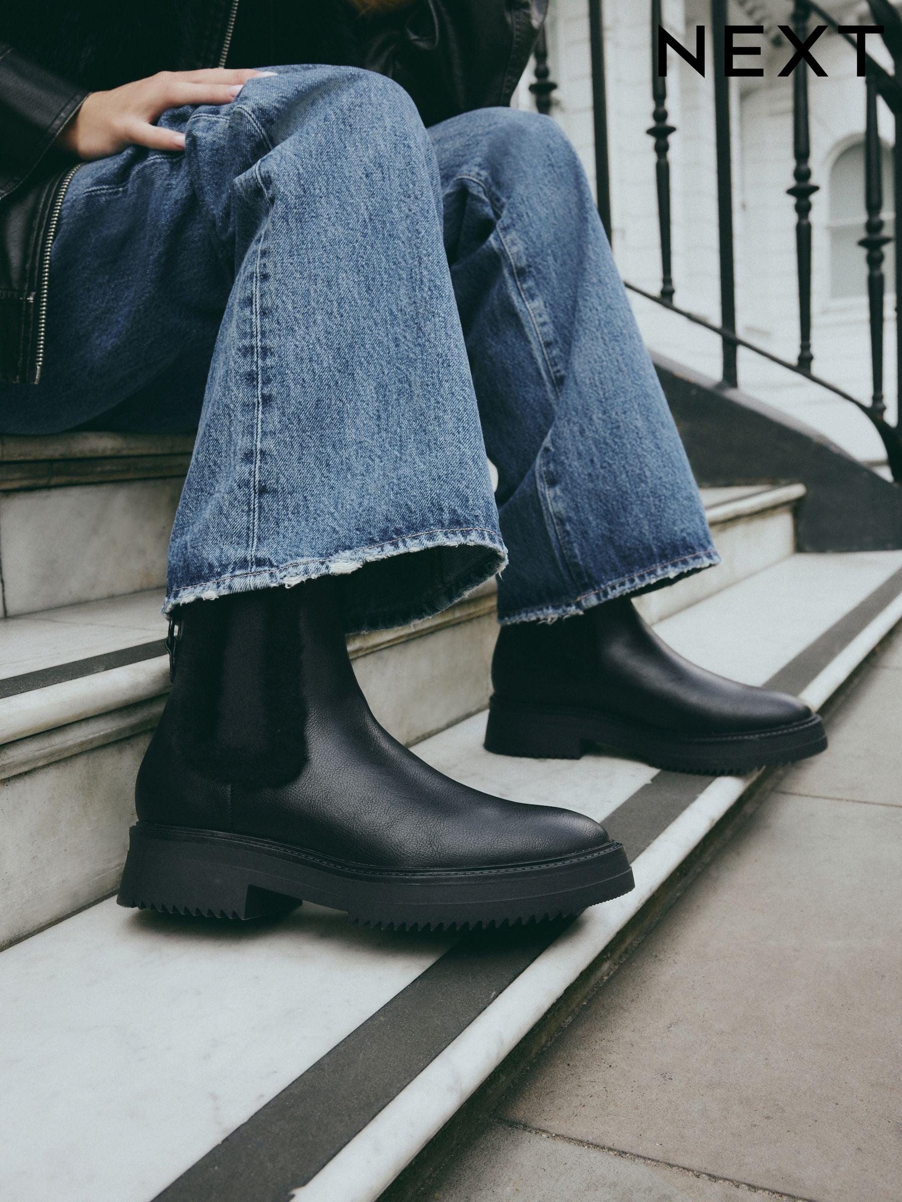 Narrow chelsea boots shop