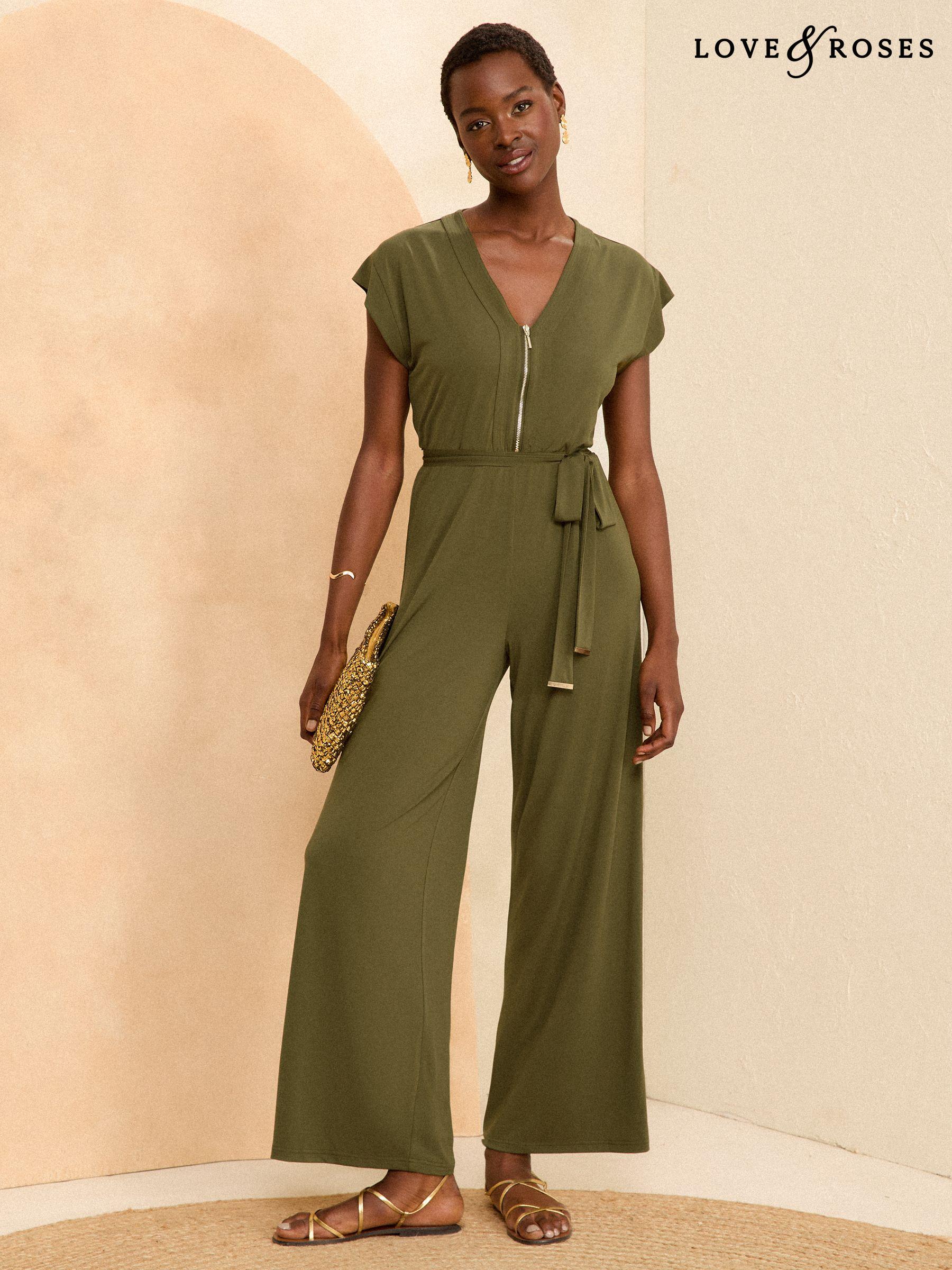 Women s Sale Jumpsuit Green Occasionwear Jumpsuitsandplaysuits Next Luxembourg