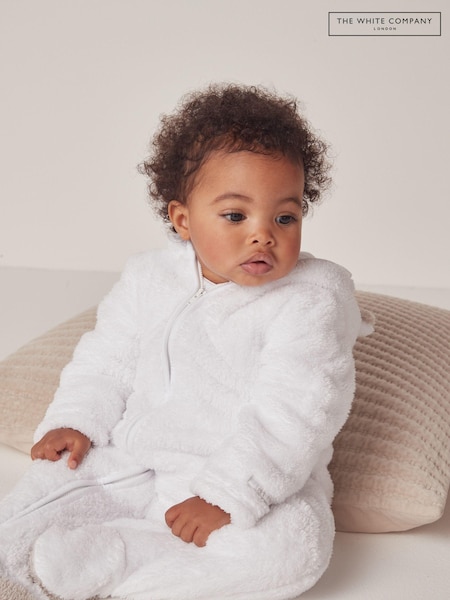 The White Company Pebble Fleece Romper (N70061) | ₪161 - ₪171