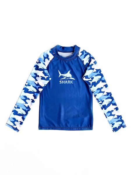 Soliswim Blue Rash Guard T-Shirt (N70080) | 89 LEI - 96 LEI