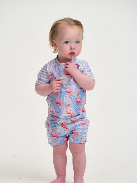 Soliswim Purple Rash Shirt And Shorts (N70090) | 111 LEI