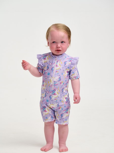 Soliswim Purple Rash Swimsuit (N70091) | €20