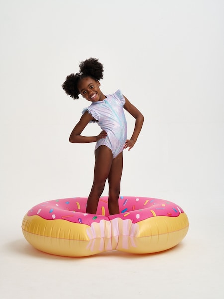 Soliswim Blue Metallic Mermaid Swimsuit (N70103) | €21.50 - €24