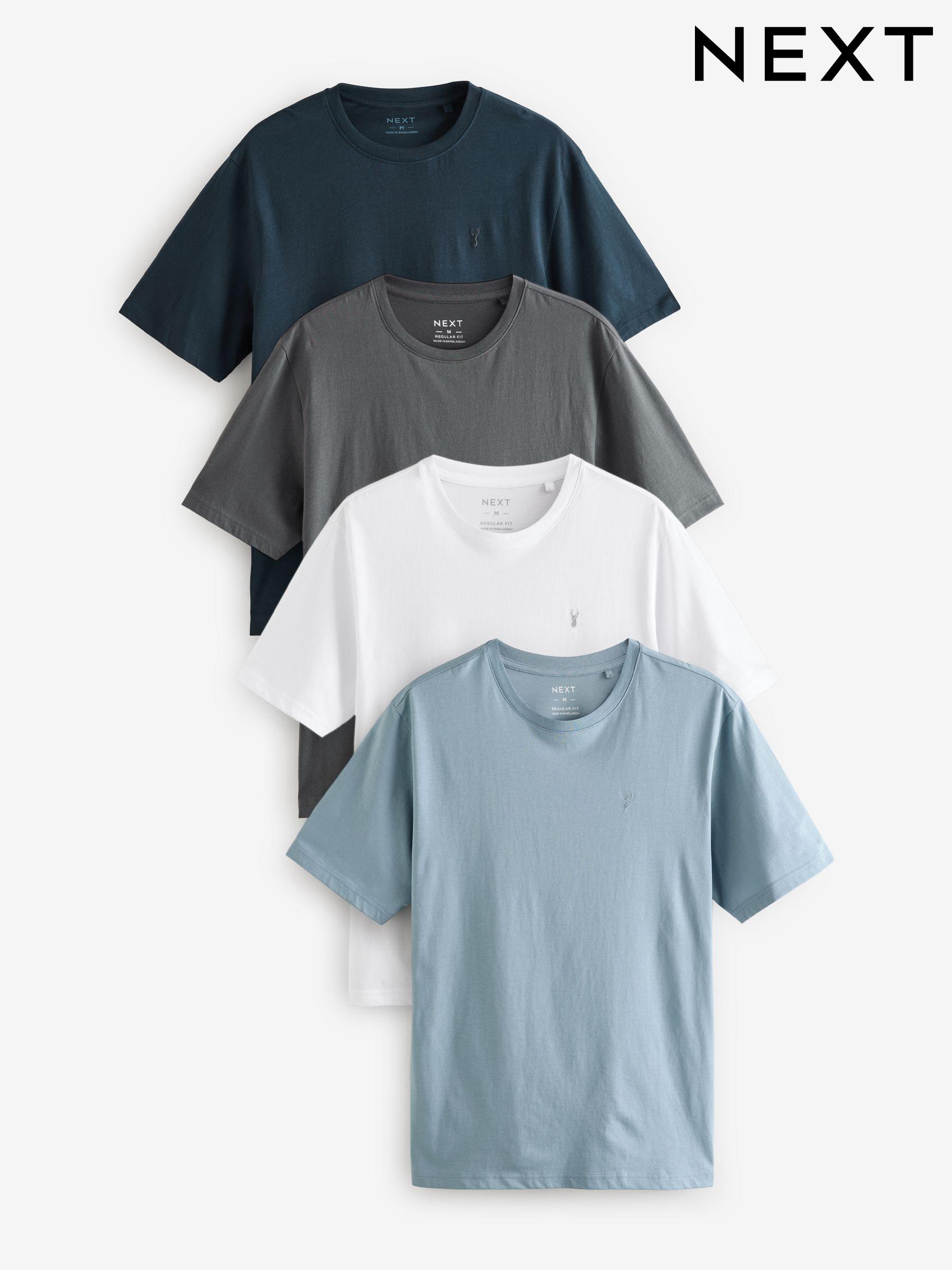 Mens Slim Fit T-Shirts | Short & Long Sleeves T-Shirts
