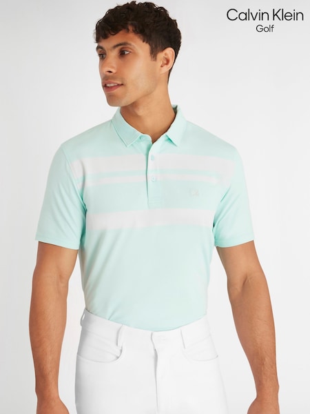 Calvin Klein Golf Mint Fort Jackson Polo Shirt (N70493) | AED145