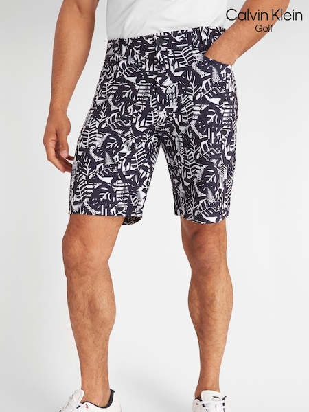 Calvin Klein Golf Printed Genius Shorts (N70515) | AED174